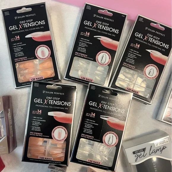 Salon Perfect Gel Extension Nail Kit Set - Picture 2 of 10